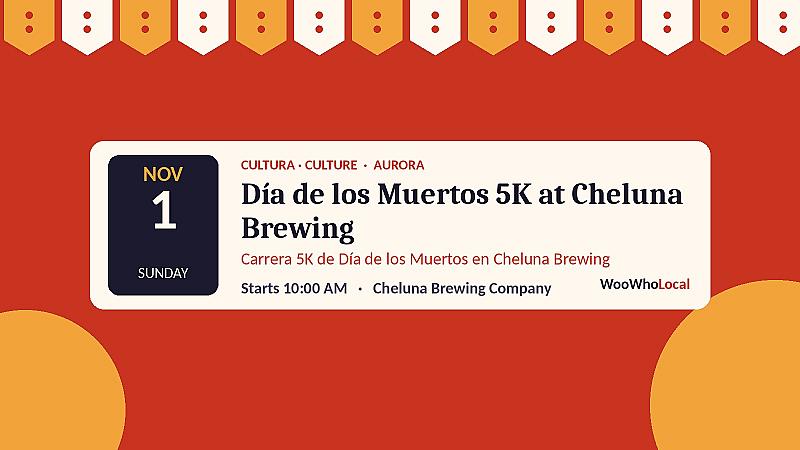 Dia de los Muertos 5k @ Cheluna Brewing